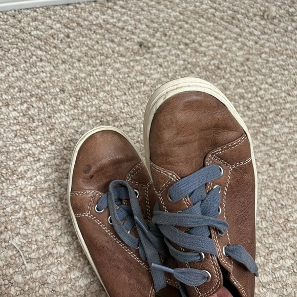 SOFFT brown leather sneakers blue size 6 - Picture 8 of 8